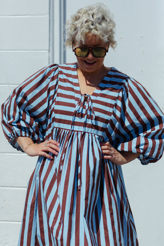 Lucia Dress - Chocolate