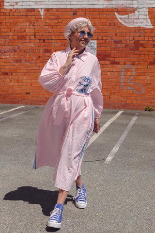 Luxe Shirt Dress - Sardine