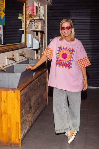 Luxe Tee - Paradiso Pink