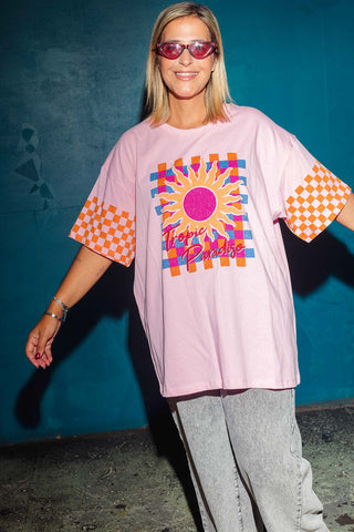 Luxe Tee - Paradiso Pink