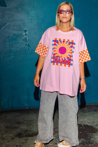 Luxe Tee - Paradiso Pink