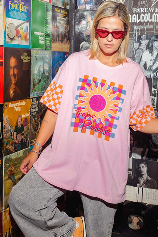 Luxe Tee - Paradiso Pink