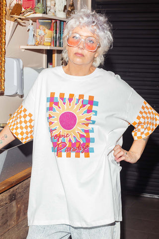 Luxe Tee - Paradiso White