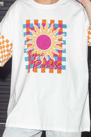 Luxe Tee - Paradiso White