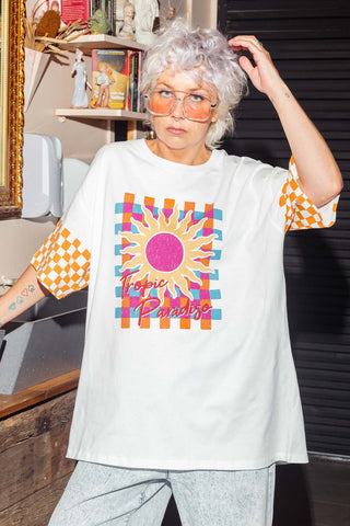 Luxe Tee - Paradiso White