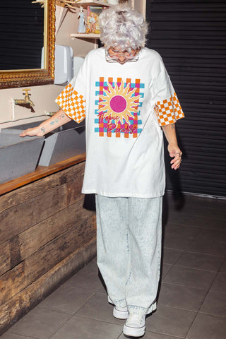 Luxe Tee - Paradiso White