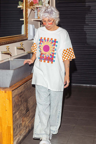 Luxe Tee - Paradiso White