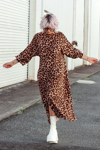 Maisie Leopard Dress