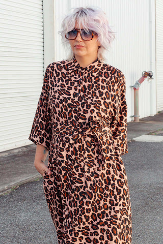 Maisie Leopard Dress
