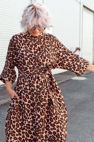 Maisie Leopard Dress