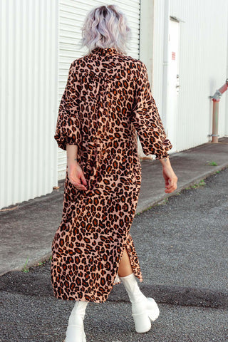 Maisie Leopard Dress