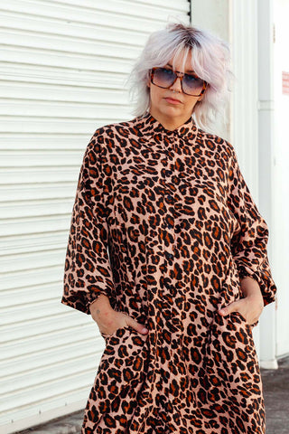 Maisie Leopard Dress