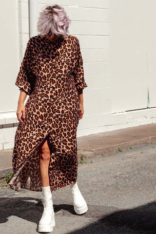 Maisie Leopard Dress