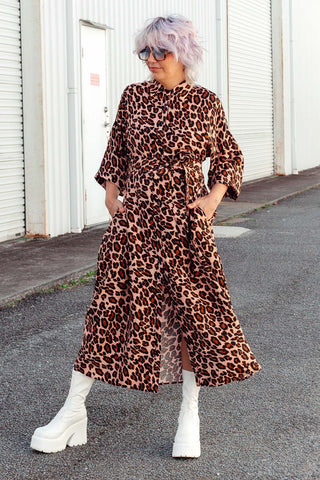 Maisie Leopard Dress