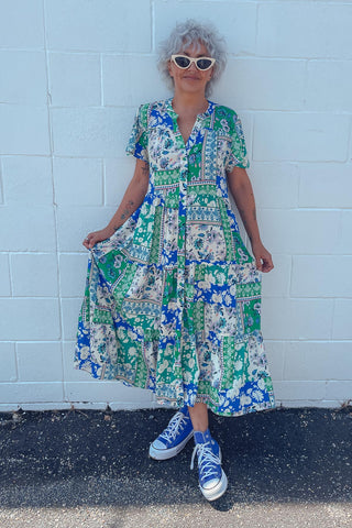 Mara Dress - Paisley Patch
