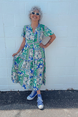 Mara Dress - Paisley Patch