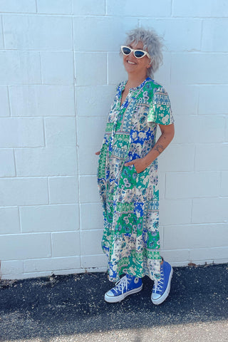 Mara Dress - Paisley Patch