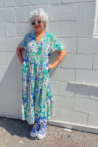 Mara Dress - Paisley Patch