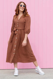 Margot Dress - Copper