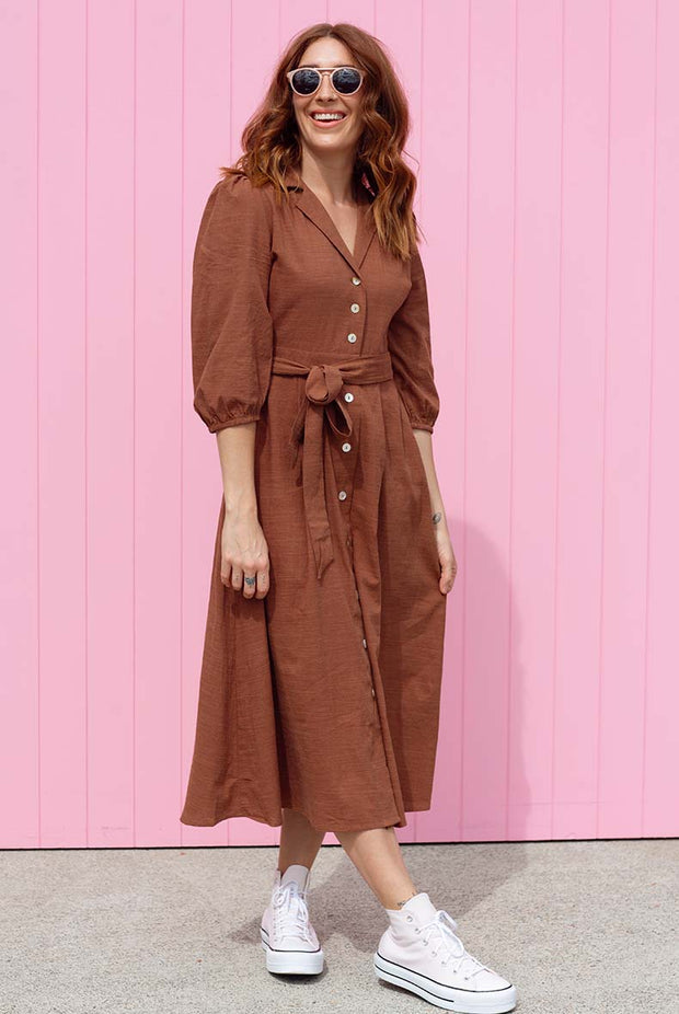 Margot Dress - Copper