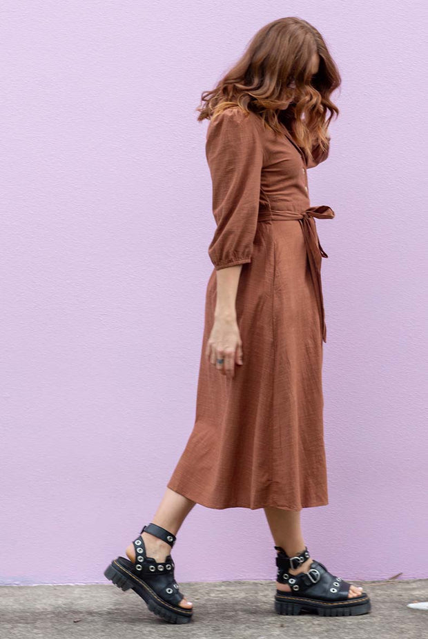 Margot Dress - Copper