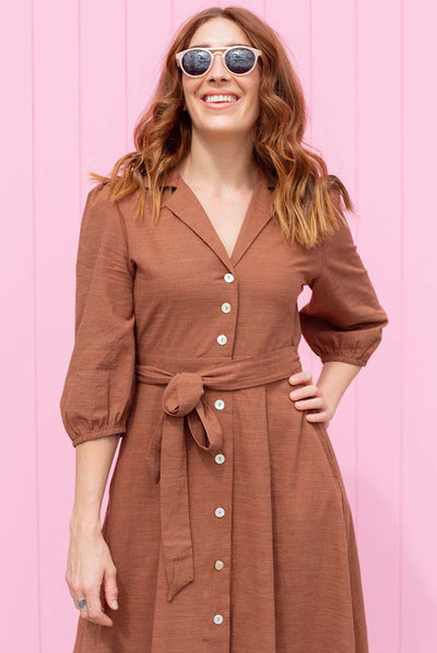 Margot Dress - Copper