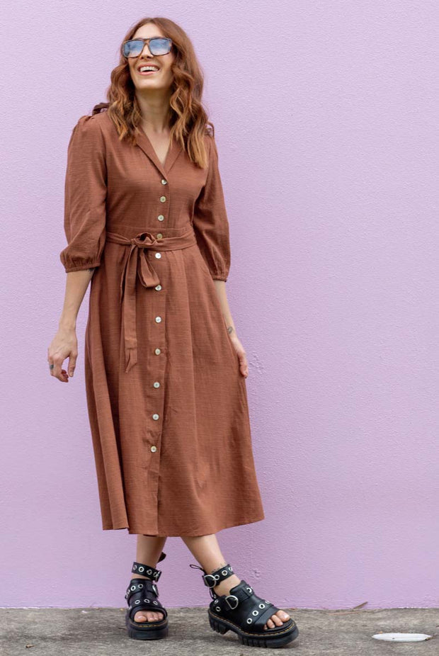 Margot Dress - Copper