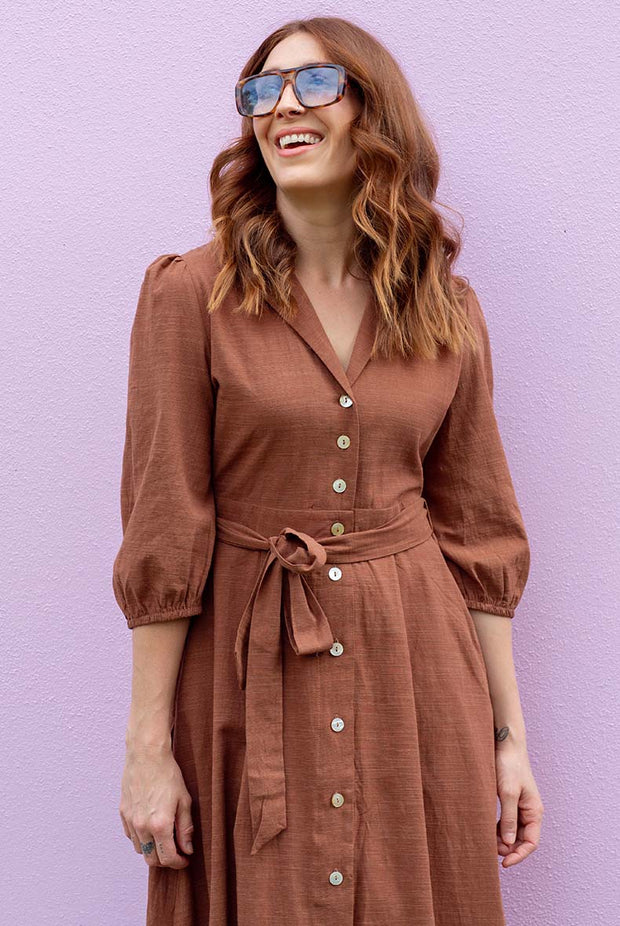 Margot Dress - Copper