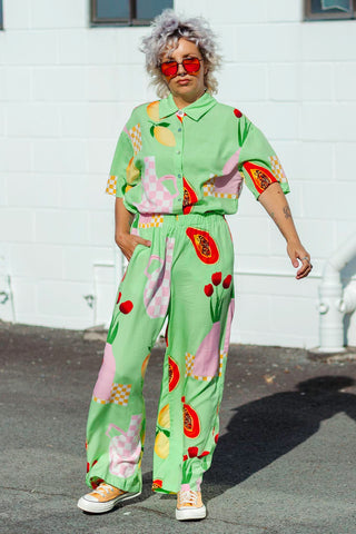 Marlowe Set - Papaya Green