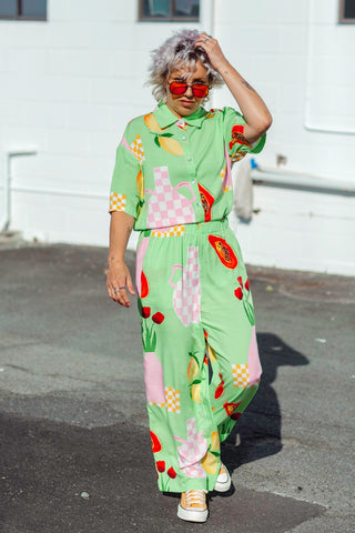 Marlowe Set - Papaya Green