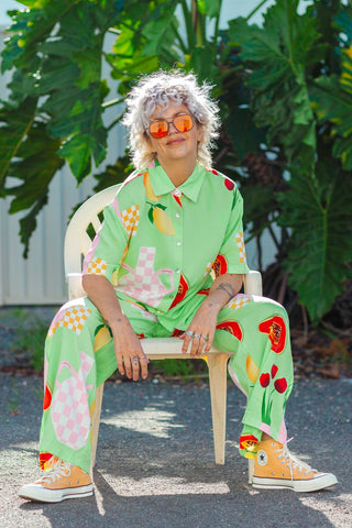 Marlowe Set - Papaya Green