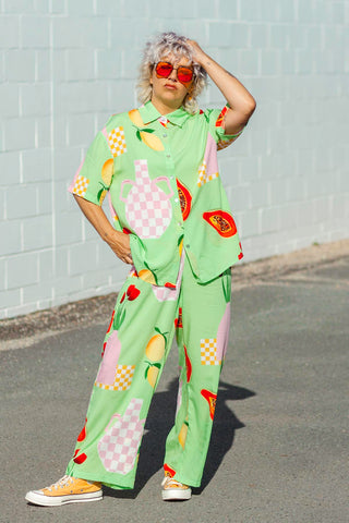 Marlowe Set - Papaya Green