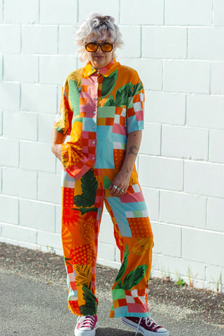 Marlowe Set - Sunset Palms