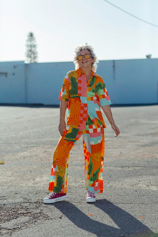 Marlowe Set - Sunset Palms