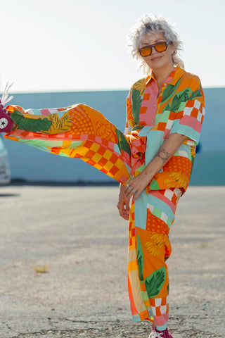 Marlowe Set - Sunset Palms