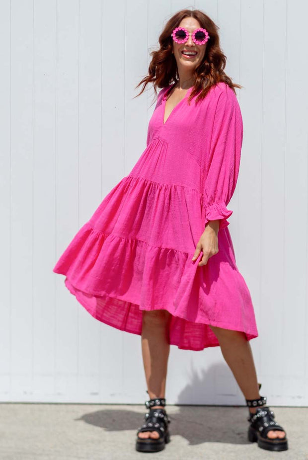Myka Dress - Pink