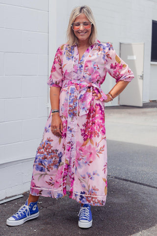 Nala Dress - Pink Floral