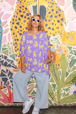 Nova Hi-Low - Jungle Kitty Lilac