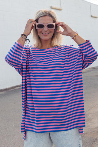 Nova Hi-Low - Blue & Pink