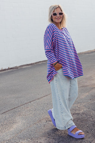 Nova Hi-Low - Blue & Pink