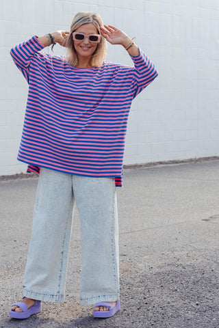 Nova Hi-Low - Blue & Pink