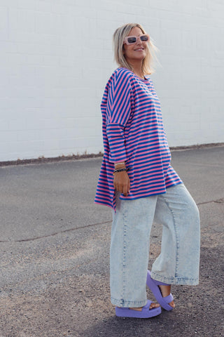 Nova Hi-Low - Blue & Pink