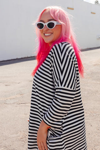 Nova Maxi - Black/White