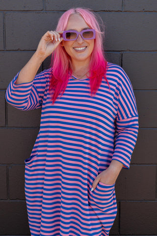 Nova Maxi - Blue & Pink