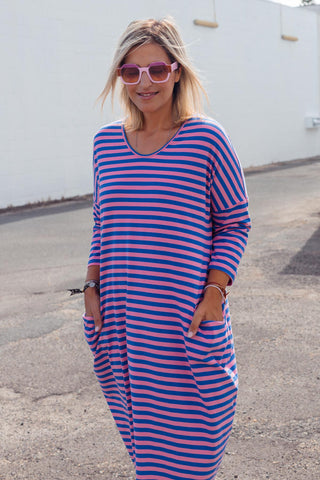 Nova Maxi - Blue & Pink