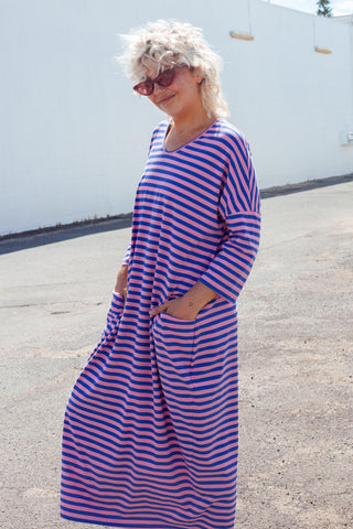 Nova Maxi - Blue & Pink