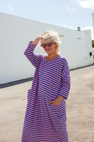 Nova Maxi - Blue & Pink