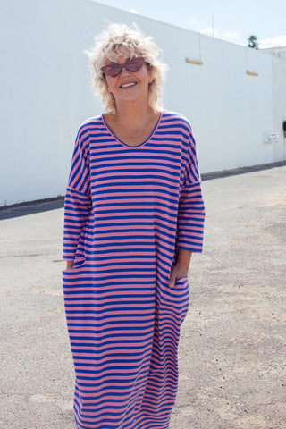 Nova Maxi - Blue & Pink