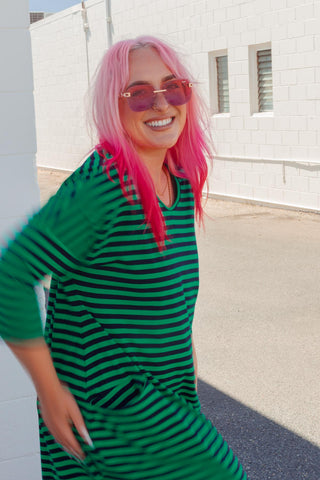 Nova Maxi - Navy & Green