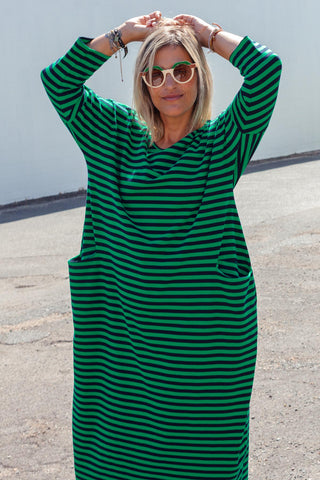 Nova Maxi - Navy & Green